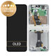 Samsung Galaxy Z Flip 7 FE F761B - Ecran LCD + Ecran Tactile + Cadre (White) - GH82-37734B Genuine Service Pack