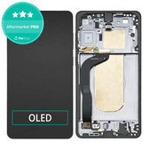 Samsung Galaxy S25 Edge - Écran LCD + Écran tactile + Cadre (Titanium Jetblack) OLED
