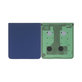 Samsung Galaxy Z Flip 7 F766B - Cache batterie complet (Blue Shadow)