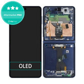 Samsung Galaxy Z Flip 7 F766B - Écran LCD + Écran tactile + Cadre (Blue Shadow) OLED