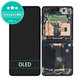 Samsung Galaxy Z Flip 7 F766B - Écran LCD + Écran tactile + Cadre (Jetblack) OLED