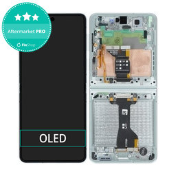 Samsung Galaxy Z Flip 7 F766B - Écran LCD + Écran tactile + Cadre (Mint) OLED