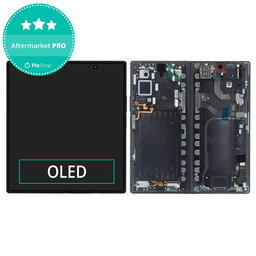 Samsung Galaxy Z Fold 7 F966B - Écran LCD + Écran tactile + Cadre (Jetblack) OLED