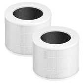 Levoit Core Mini - Filtre HEPA 3-en-1 (Charbon actif) (2 pièces)