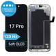 Écran Soft OLED 120Hz pour iPhone 17 Pro, Tactile avec cadre, FixPremium