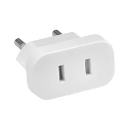 Adaptateur de prise 220V US vers EU (Blanc)