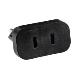 Adaptateur de prise 220V US vers EU (Noir)