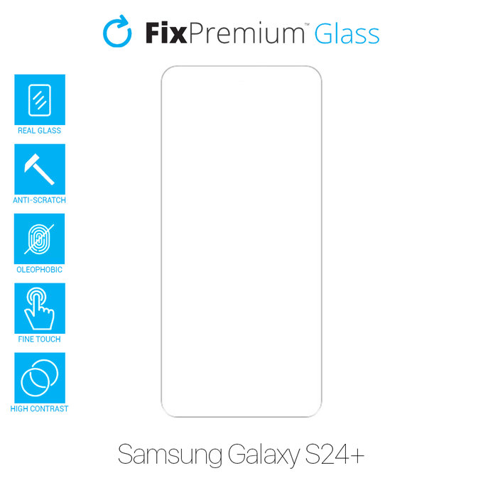 FixPremium Glass - Verre trempé pour Samsung Galaxy S24+