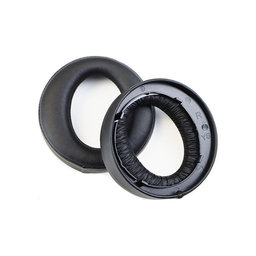 Coussinets de rechange pour Sony PlayStation PS4 CECHYA-0080, Mousse à mémoire + cuir PU, Noires, 1 Paire