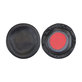 Coussinets de rechange pour Poly Blackwire 3200, Mousse à mémoire + cuir PU, Noires, 1 Paire