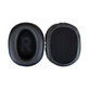 Coussinets de rechange pour Logitech G PRO X 2, Mousse à mémoire + cuir PU, Noires, 1 Paire