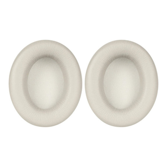 Coussinets de rechange pour Beats Studio Pro, Mousse à mémoire + cuir PU, Grises, 1 Paire