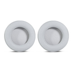 Coussinets de rechange pour Corsair Virtuoso RGB, RGB SE, RGB XT, Mousse à mémoire + cuir PU, Grises, 1 Paire