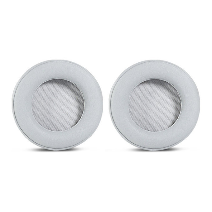 Coussinets de rechange pour Corsair Virtuoso RGB, RGB SE, RGB XT, Mousse à mémoire + cuir PU, Grises, 1 Paire