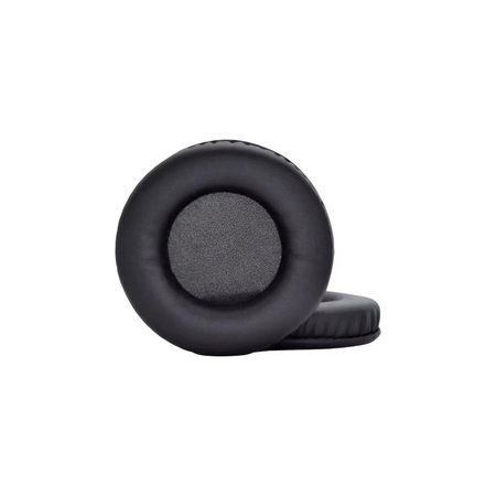 Coussinets de rechange pour Audio-Technica ATH-A500X, A550Z, A900X, A990Z, Mousse à mémoire + cuir PU, Noires, 1 Paire