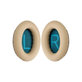 Coussinets de rechange pour Bose QuietComfort 2, 15, 25 et 35, Mousse à mémoire + cuir PU, Kaki, 1 Paire