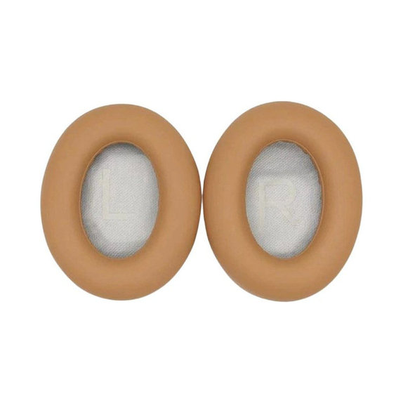 Coussinets de rechange pour Bose 700, NC700, Mousse à mémoire + cuir PU, Marron, 1 Paire