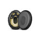 Coussinets de rechange pour Bose QuietComfort 3, OE/ON-EAR et OE1, Mousse à mémoire + cuir PU, Noires, 1 Paire