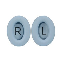 Coussinets de rechange pour Bose QuietComfort 45, Mousse à mémoire + cuir PU, Bleu clair, 1 Paire