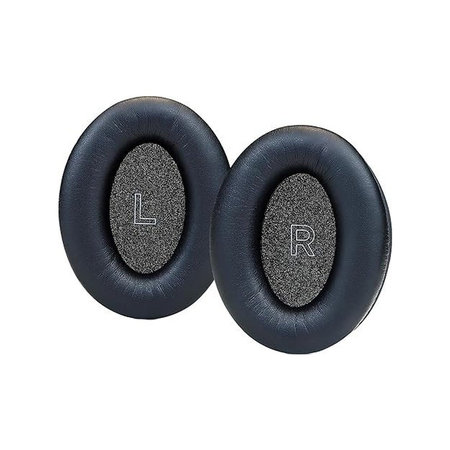 Coussinets de rechange pour Bose Aviation 30, Mousse à mémoire + cuir PU, Noires, 1 Paire