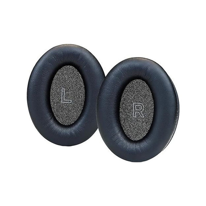 Coussinets de rechange pour Bose Aviation 30, Mousse à mémoire + cuir PU, Noires, 1 Paire