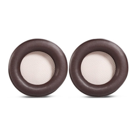 Coussinets de rechange pour Corsair Virtuoso RGB, RGB SE et RGB XT, Mousse à mémoire + cuir PU, Marron, 1 Paire