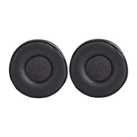 Coussinets de rechange pour Jabra MOVE Wireless, Mousse à mémoire + cuir PU, Noires, 1 Paire