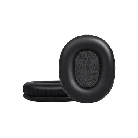 Coussinets de rechange pour Shure SRH840, Mousse à mémoire + cuir PU, Noires, 1 Paire