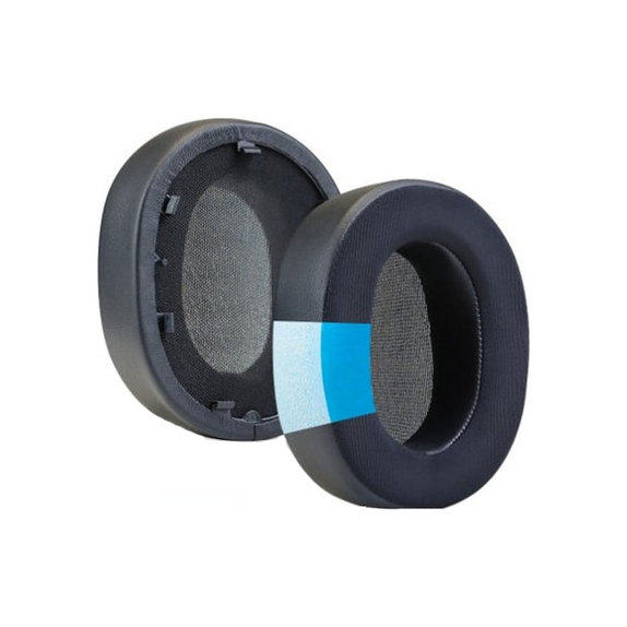 Coussinets de rechange pour Sony WH-1000XM5, Mousse à mémoire + Néoprène, Noires, Gel Rafraîchissant, 1 Paire