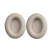 Coussinets de rechange pour Sony WH-1000XM3, Mousse à mémoire + cuir PU, Beiges, 1 Paire