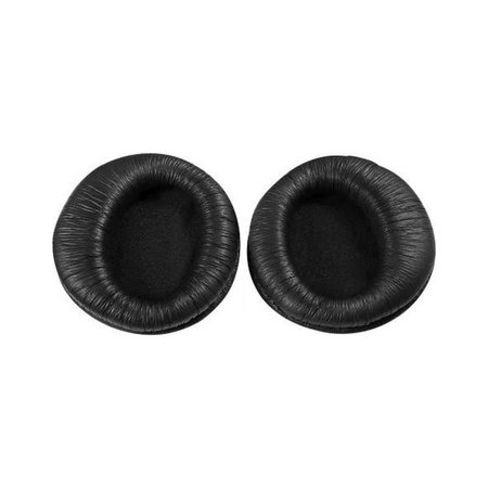 Coussinets de rechange pour Sony MDR-RF985RK, DS6500, Mousse à mémoire + cuir PU, Noires, 1 Paire