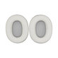 Coussinets de rechange pour Sony WH-ULT900N, Mousse à mémoire + cuir PU, Blanches, 1 Paire