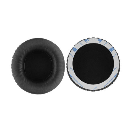 Coussinets de rechange pour SteelSeries Siberia 200, V1, V2, V3 Prism, Mousse à mémoire + cuir PU, Noires, 1 Paire