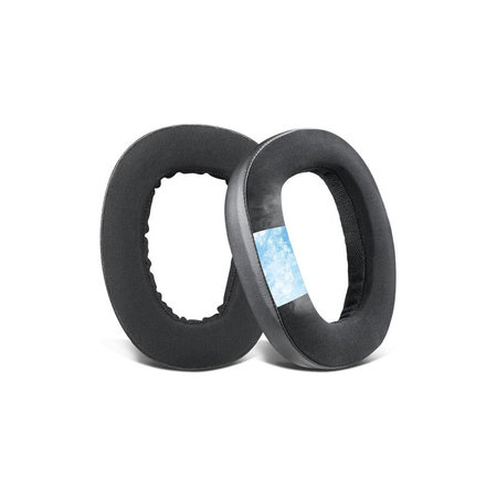 Coussinets de rechange pour Sennheiser GSP500, GSP600, Mousse à mémoire + cuir PU, Noires, Gel Rafraîchissant, 1 Paire