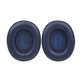 Coussinets de rechange pour JBL Live 650BTNC, E65, Mousse à mémoire + cuir PU, Bleu marine, 1 Paire