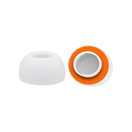 Embouts en silicone de rechange pour Apple AirPods 1, 2 Pro, M, Mousse à mémoire, Blanches