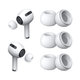 Embouts en silicone de rechange pour Apple AirPods 3 Pro, lot de 3 (L, M, S), Blanc