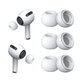 Embouts en silicone de rechange pour Apple AirPods 3 Pro, lot de 3 (L, M, S), Blanc