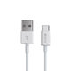 Câble USB / USB-C Smart, 2.1A, 2m, blanc, Devia