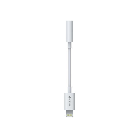 Adaptateur Smart Jack 3,5mm / Lightning, blanc, Devia