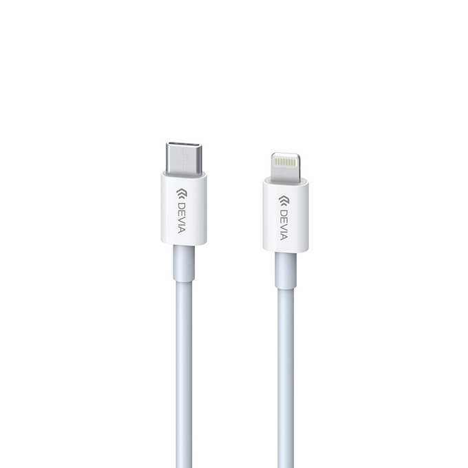Câble Lightning / USB-C Smart, PD 20W, 1m, blanc, Devia
