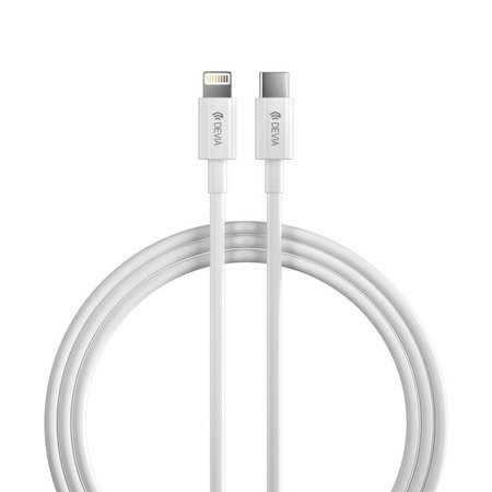 Câble Lightning / USB-C Smart, PD 27W, 2m, blanc, Devia