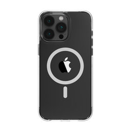 Coque Elemental avec MagSafe pour iPhone 15, transparente, Devia