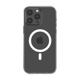 Coque Clear avec MagSafe pour iPhone 15 Pro, transparente, Devia