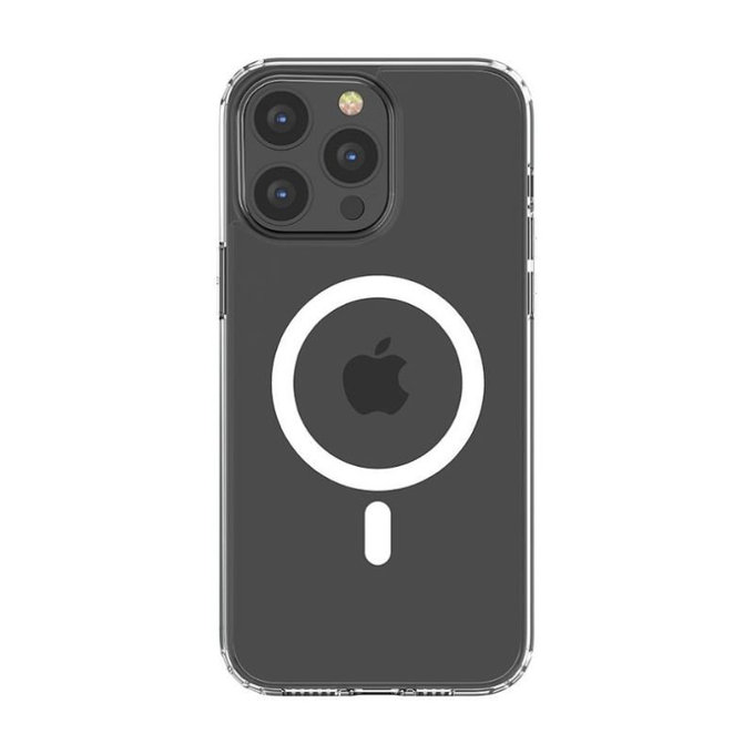 Coque Clear avec MagSafe pour iPhone 15 Pro, transparente, Devia