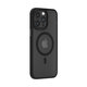 Coque Pino avec MagSafe pour iPhone 15, Noire, Devia