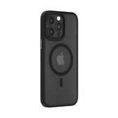 Coque Pino avec MagSafe pour iPhone 15 Plus, Noire, Devia
