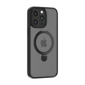 Coque Delight avec MagSafe pour iPhone 15 Pro Max, Noire, Devia