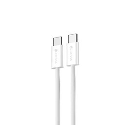 Câble USB-C / USB-C Smart, PD 60W, 1m, blanc, Devia