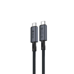 Câble USB-C / USB-C Extreme Speed, 240W, 8K 60Hz, 1m, noir, Devia